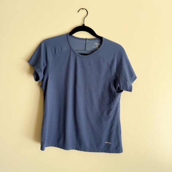 Patagonia Blue Apilene Short Sleeve Top - Medium - Picture 1 of 8
